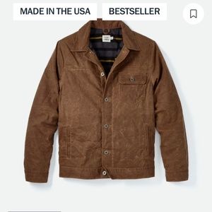 NEW Flannel-lined Waxed Trucker Jacket